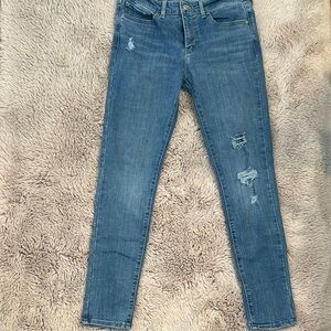 Levi’s Classic Blue Distressed Women's Jeans